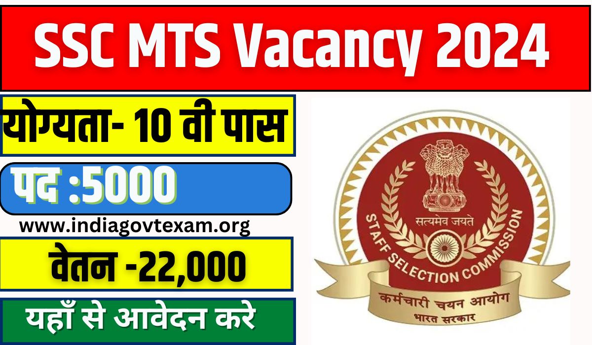 SSC MTS Vacancy