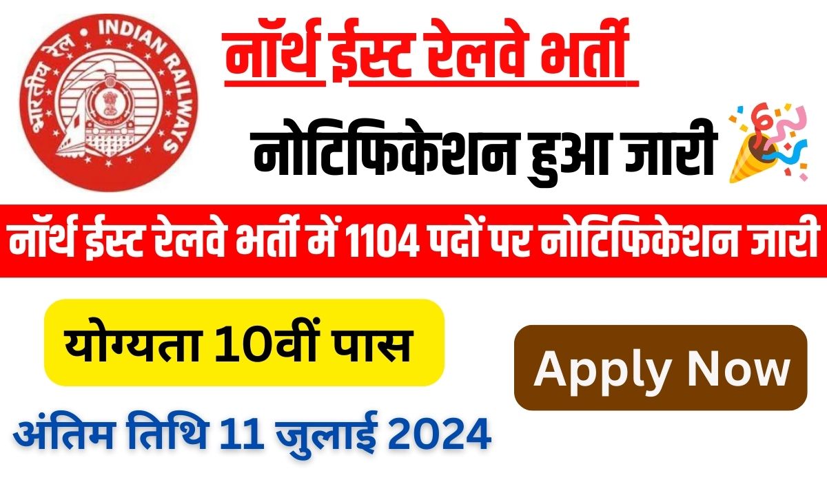 North East Railway Vacancy 2024